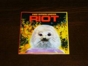 輸入盤　RIOTライオット /FIRE DOWN UNDER 1997年盤　全15曲