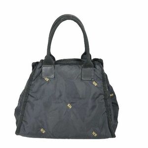 ソニアリキエル SONIA RYKIEL 中綿 ハンドバッグ レディース ナイロン ブラック 黒 中古 送料510円 13