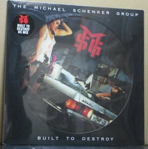 THE MICHAEL SCHENKER GROUP(MSG)/BUILT TO DESTROY （ピクチャー盤）