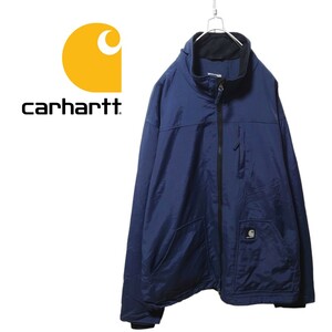 【Carhartt】裏地フリース ハイネック ナイロンジャケット A-1378