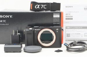 ☆極上美品☆ Sony ソニー α7C ボディ ILCE-7C 元箱 付属品 ♯24121301