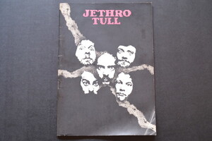 古いパンフレット JETHRO TULL チケット貼付け 検索用語→A外500g10内カタログライブコンサート半券ジェスロタル