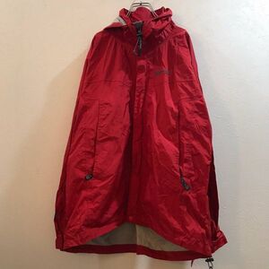 キャンプ★Marmot/マーモット マウンテンパーカー ナイロンジャケット レッド 赤 メンズ Mサイズアウトドア