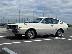 ☆車検付き　三菱ランサー　セレステ　５速GSL 未再生車1977年式☆4G33 サターンエンジン 昭和52年旧車！後付けクーラーパワステ付き！