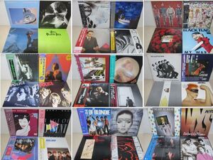 LP・1980年代頃のNEW WAVE関連 36セット・ダイアーストレイツ、デペッシュモード、XTC、バウハウス、ポリス/ジャム他/帯付/輸入盤含む01-04