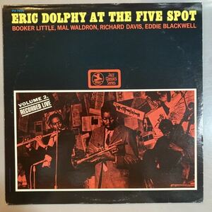 [廃盤 VAN GELDER] ERIC DOLPHY - AT THE FIVE SPOT VOL. 2 / PRESTIGE / PRT7826 / Richard Davis / Booker Little / Mal Waldron /