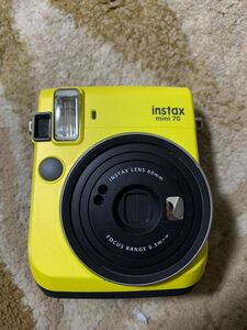 FUJIFILM チェキ　instax mini70 Yellow