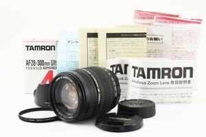 ★新品級　動作確認済★TAMRON タムロン AF 28-300mm Ultra Zoom XR f3.5-6.3 LD for Nikon 箱付き AF レンズ　防湿庫管理 #C734