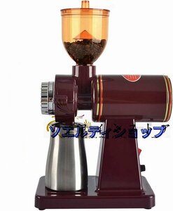 大好評★ 電動コーヒーミル 自動 コーヒーミル カット式 小型 ミル 人気 コーヒーグラインダー 粗さ8段階調節可能 豆から 電気 粉砕機 110