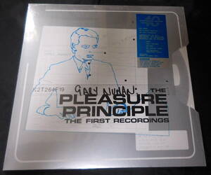 GARY NUMAN　ゲイリー・ニューマン／The Pleasure Principle The First Recordings オレンジ・ヴァイナル 2LＰ　新品同様開封盤