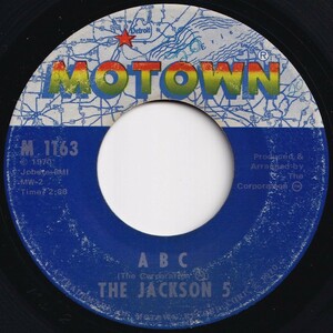 Jackson 5 ABC / The Young Folks Motown US M-1163 205597 SOUL ソウル レコード 7インチ 45