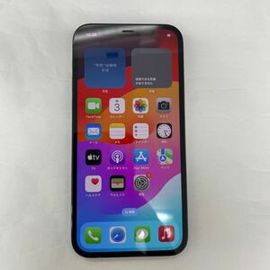 iPhone12Pro 256GB パシフィックブルー●白ロム ソフトバンク 中古品☆本体のみ　送料無料！