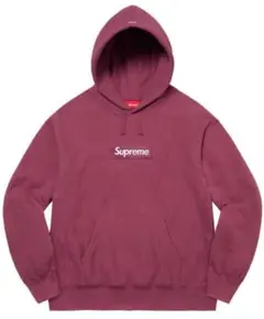 Supreme Box Logo Hooded  Plum 21AW