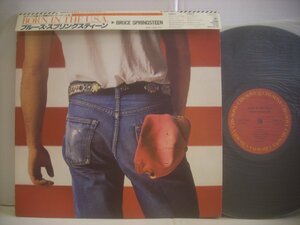 ● 帯付 LP ブルース・スプリングスティーン / ボーンインザU.S.A. BRUCE SPRINGSTEEN BORN IN THE U.S.A. 1984年 28AP 2850 ◇r60823