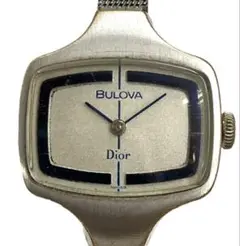 BULOVA x DIOR Wネーム 手巻き 腕時計 レディース