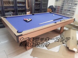 超人気 北欧風 3in1 マルチゲームテーブル ビリヤード　卓球 ダイニングテーブル 卓球台 ビリヤード台 店舗 試合 9フィート f572