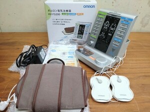 OMRON オムロン HV-F5200 家庭用 電気治療器 温熱治療 動作確認済み美品