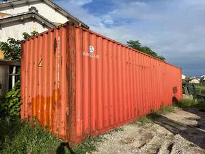 Container 40FT★コンテナ HQ 40FT 中古★海上★車庫★ハウス、倉庫、物置、資材倉庫作業部屋 ★ 配送可能(別料金)★税込みお買い得