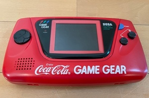 ★中古★SEGA GAME GEAR GG セガ ゲームギア コカコーラ バージョン 本体のみ 動作未確認 現状品