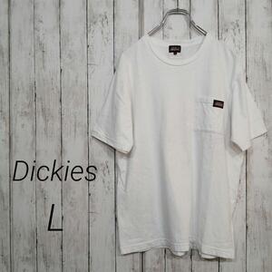 Dickies ディッキーズ メンズ コットン Tシャツ 胸ポケット L 36