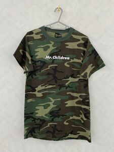 美品 Mr.Children REGRESS or PROGRESS TOUR 1996 Tシャツ M ROTHCO MADE IN U.S.A. ロスコ 90s ビンテージ ミスチル 迷彩 カモフラ 希少