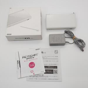 【良品】ニンテンドーDS lite クリスタルホワイト　動作確認済み　＠2598