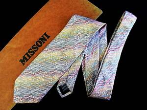 ♪:.*:1590【美品】ミッソーニ【色の魔術師☆ＭＩＳＳＯＮＩ】ネクタイ