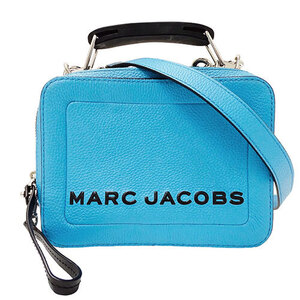 マークジェイコブス MARC JACOBS バッグ レディース ブランド ハンドバッグ ショルダーバッグ 2way レザー ザテクスチャードボックス20 青