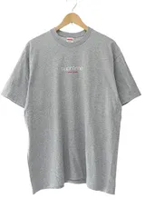 シュプリーム SUPREME 22SS Classic Logo Tee クラシック ロゴ プリント 半袖 Tシャツ L 灰 グレー ブランド古着ベクトル 中古☆AA★241128