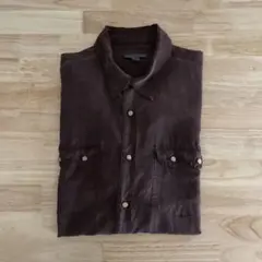 john varvatos ジョン・ヴァルヴェイトス　シルク　シャツ　XL