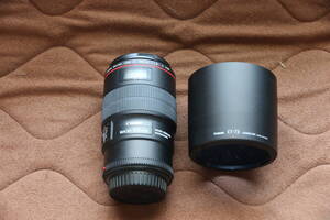 canon マクロ100ミリ　Ｆ2.8Ｌ　ＩＳ　ＵＳＭ　中古品