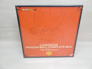 24/Ω215★カードダス ドラゴンボール COMPLETE BOX Vol.2 premium set プレミアムバンダイ限定★新規カード4枚欠品★中身未開封