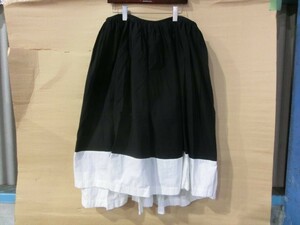 T【E6-61】【60サイズ】▲tricot COMME des GARCONS トリココムデギャルソン/フレアラップスカート/巻きスカート/レディース/ボトムス