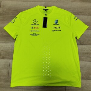 2022 メルセデスＡＭＧペトロナスF1 チーム支給品　セットアップTシャツ Lサイズ 新品 非売品　ハミルトン ラッセル TOMMYHILFIGER　日本GP