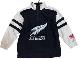 ALL BLACKS オールブラックスカンタベリーCANTERBURY　ハーフジップフリース　サイズL