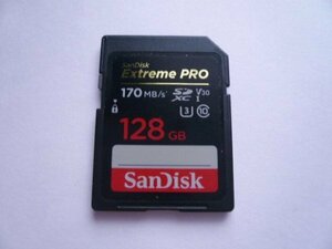 SanDisk Extreme PRO SDXCカード 128GB 170MB/s