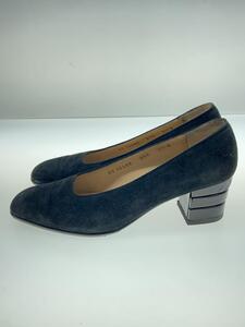 Salvatore Ferragamo◆パンプス/UK6.5/ブラック/スウェード