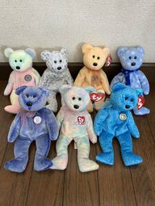 ty社　beanie bears タイ社　ビーニーベアー　くまぬいぐるみ 7体