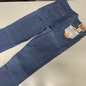 リー ブーツカット デッドストック デニム ジーンズ Lee 36インチ BOOT CUT リジット パンツ MADE IN USA アメリカ製 70s SCOVILL zip