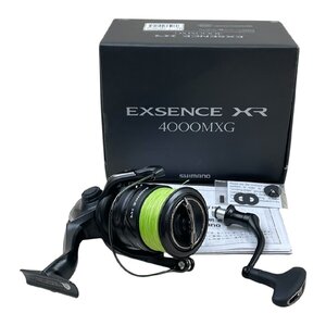 USED SHIMANO シマノ EXSENCE エクスセンス XR 4000MXG スピニングリール リール 釣り フィッシング 魚釣り ハンドル付 取説 箱付