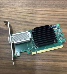 Mellanox ConnectX-4 EDR+100GbE LANカード MCX455A-ECAT 動作確認済み 返品返金対応 納品書発行可(商品説明文ご確認下さい) 