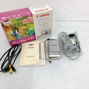 12SA007 Canon キャノン PowerShot S30 コンパクトデジタルカメラ 中古 現状品 動作未確認