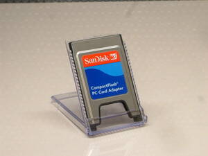 PCMCIA CFカード 変換アダプタ CompactFlash PC Card Adapter SanDisk ②