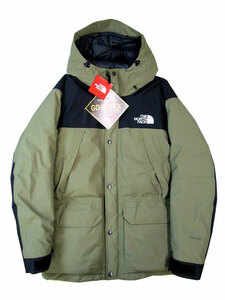 美品 THE NORTH FACE ノースフェイス Gore-Tex マウンテンダウンパーカー ダウンジャケット コート ジャケット バートンオリーブ MENS XL