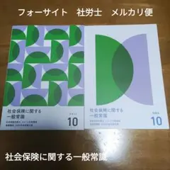 最終値下　フォーサイト　社労士スピード合格講座　2024年度試験対策　社会保険