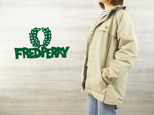 FREDPERRY フレッドペリー＜裏ボア ジップアップ フード ジャケット＞M1273c