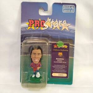 ★未開封 PRO Stars RONALDINNHO ロナウジーニョ バルセロナ フィギュア 2006年 CORINTHIAN サッカー グッズ 当時物