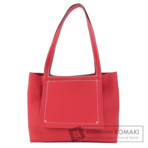 HERMES エルメス カバセリエ31 ルージュカザック トートバッグ トリヨン レディース 中古