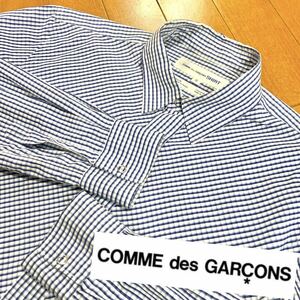 美品 COMME des GARCONS SHIRT チェックシャツ