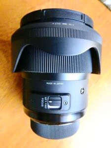 【プロの道具】 SIGMA　24mm　F1.４　DC Artライン ニコンFマウント